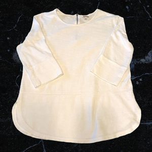 Merona White Textured Blouse